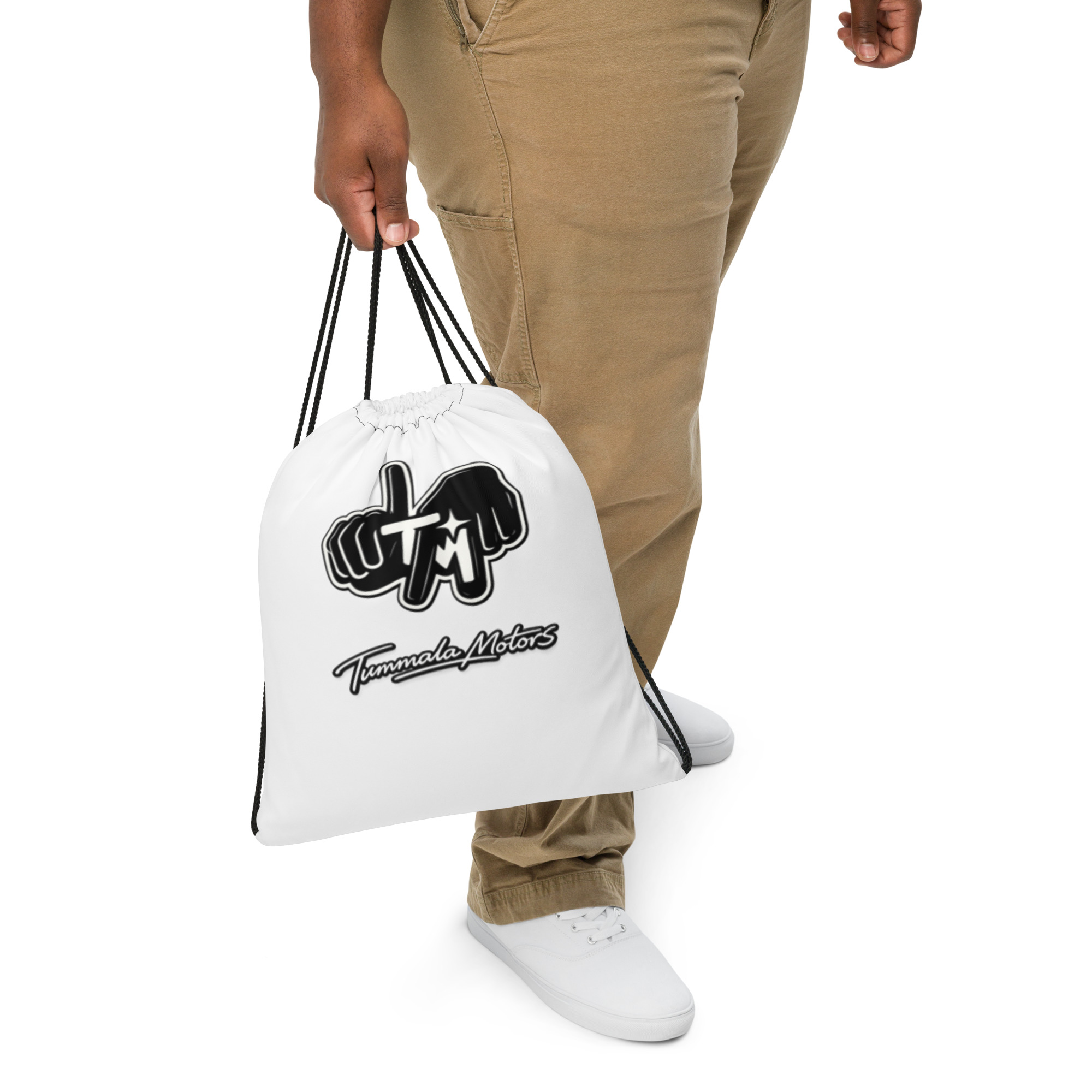 Tummala Motors Drawstring Bag - Image 2