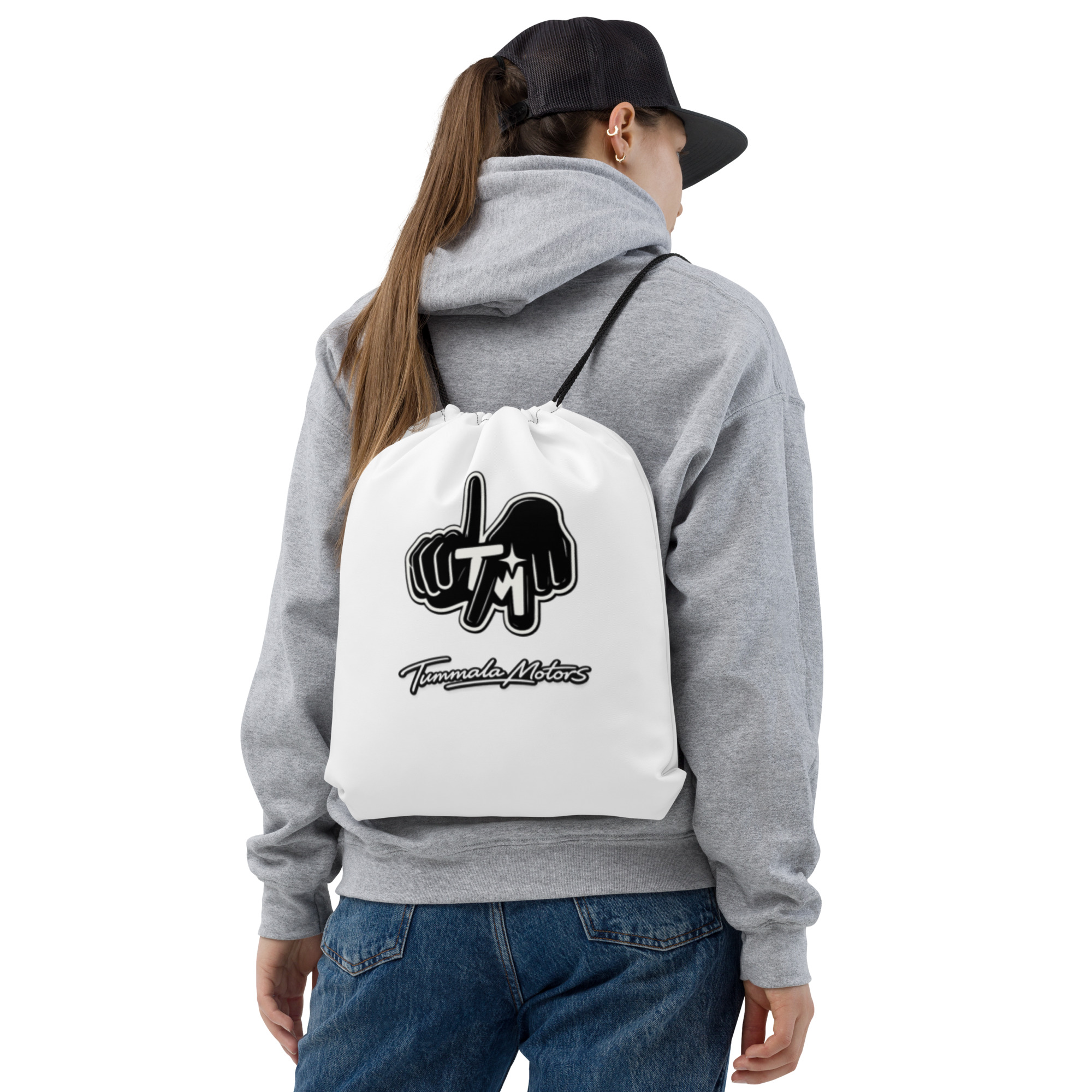 Tummala Motors Drawstring Bag - Image 3