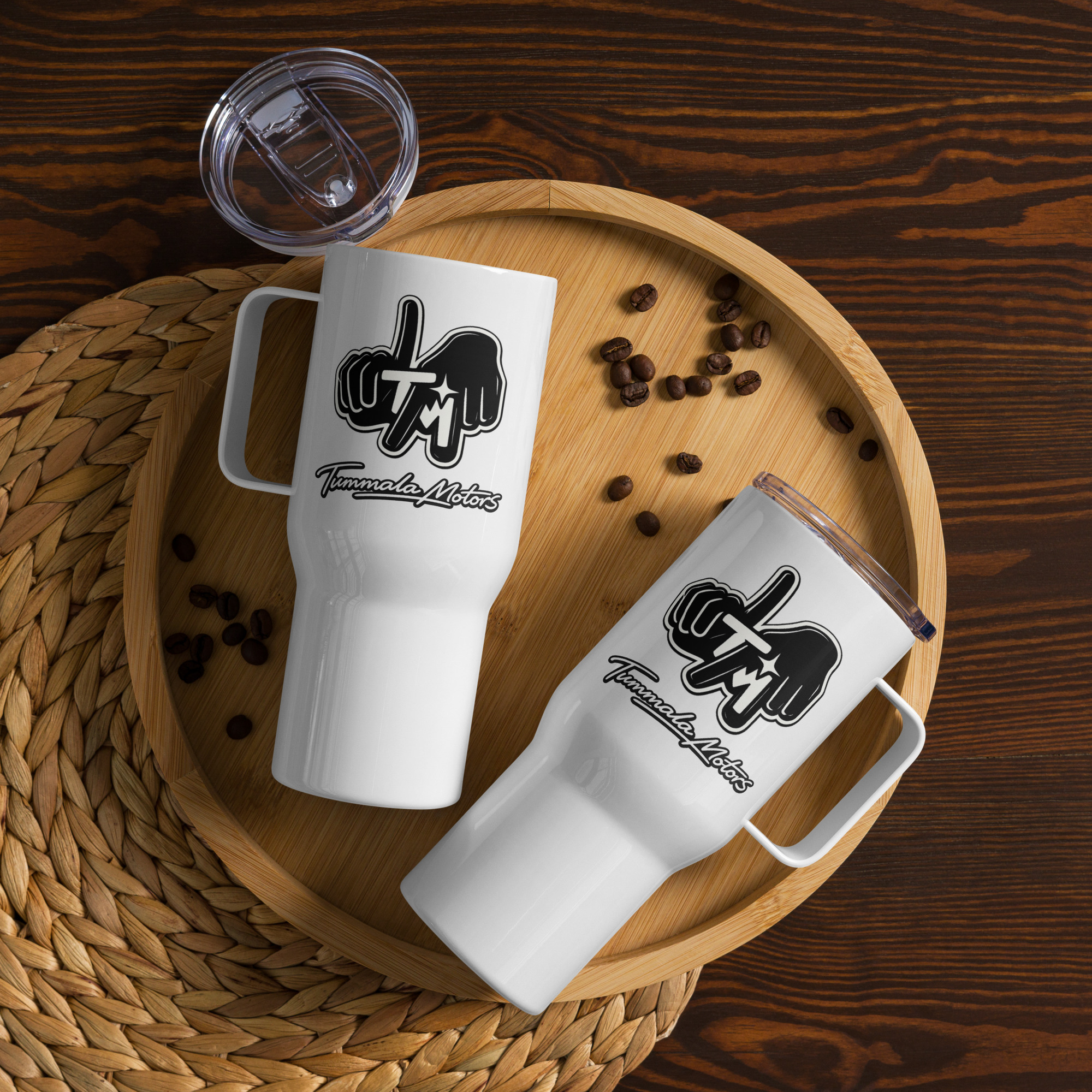 TM Travel Mug With Handle - Image 7