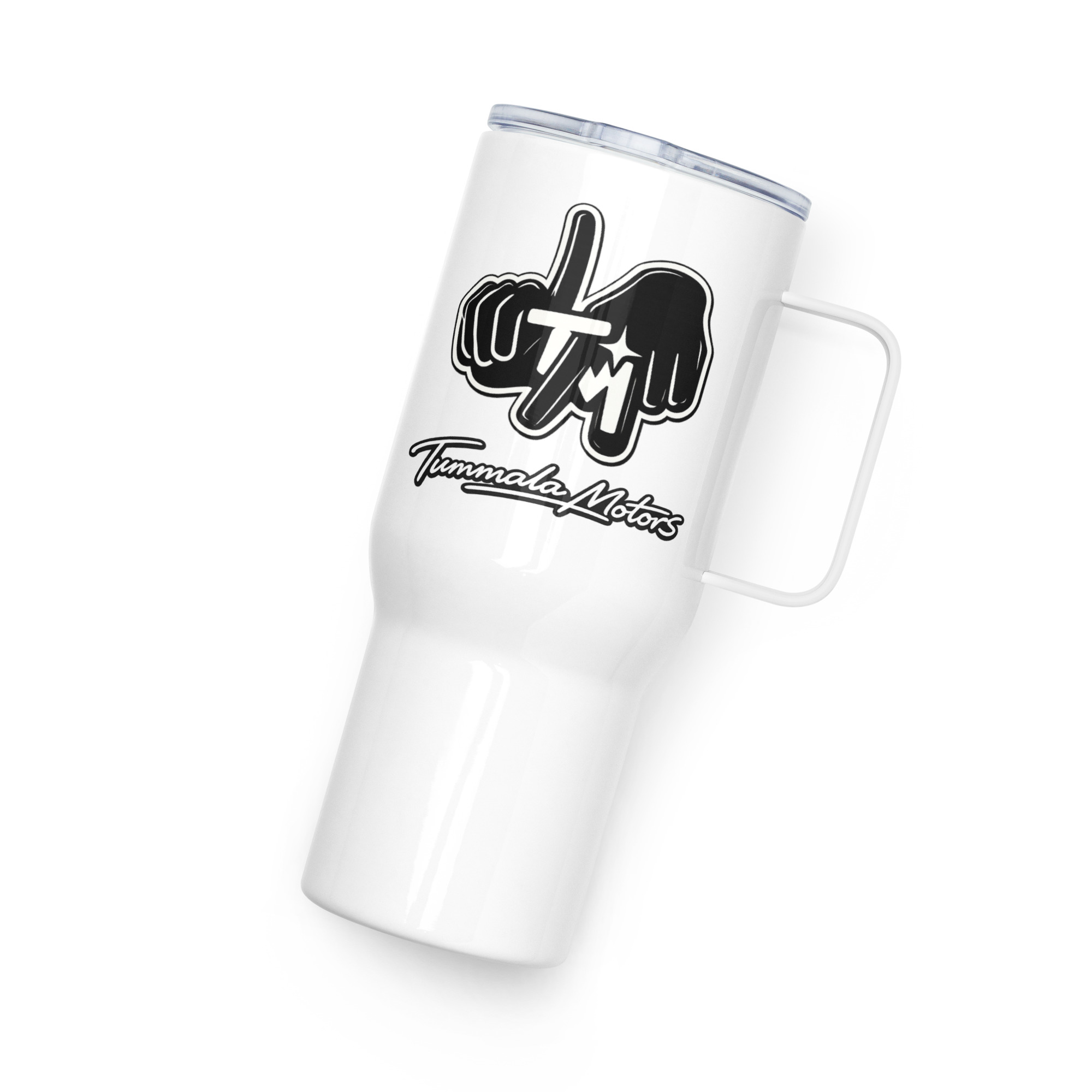 TM Travel Mug With Handle - Image 5