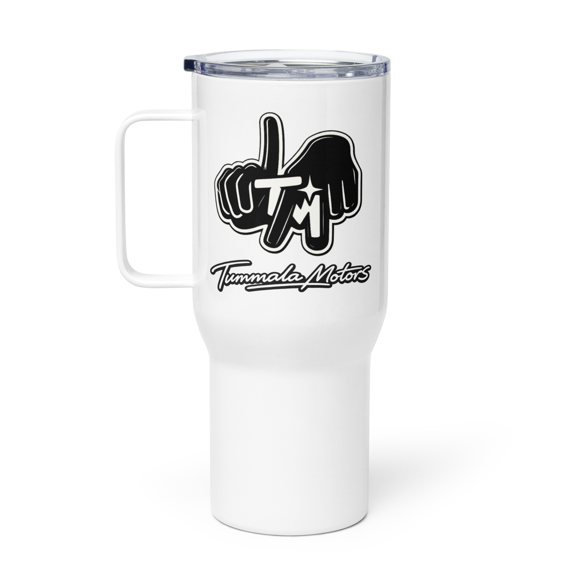 TM Travel Mug With Handle - Image 2