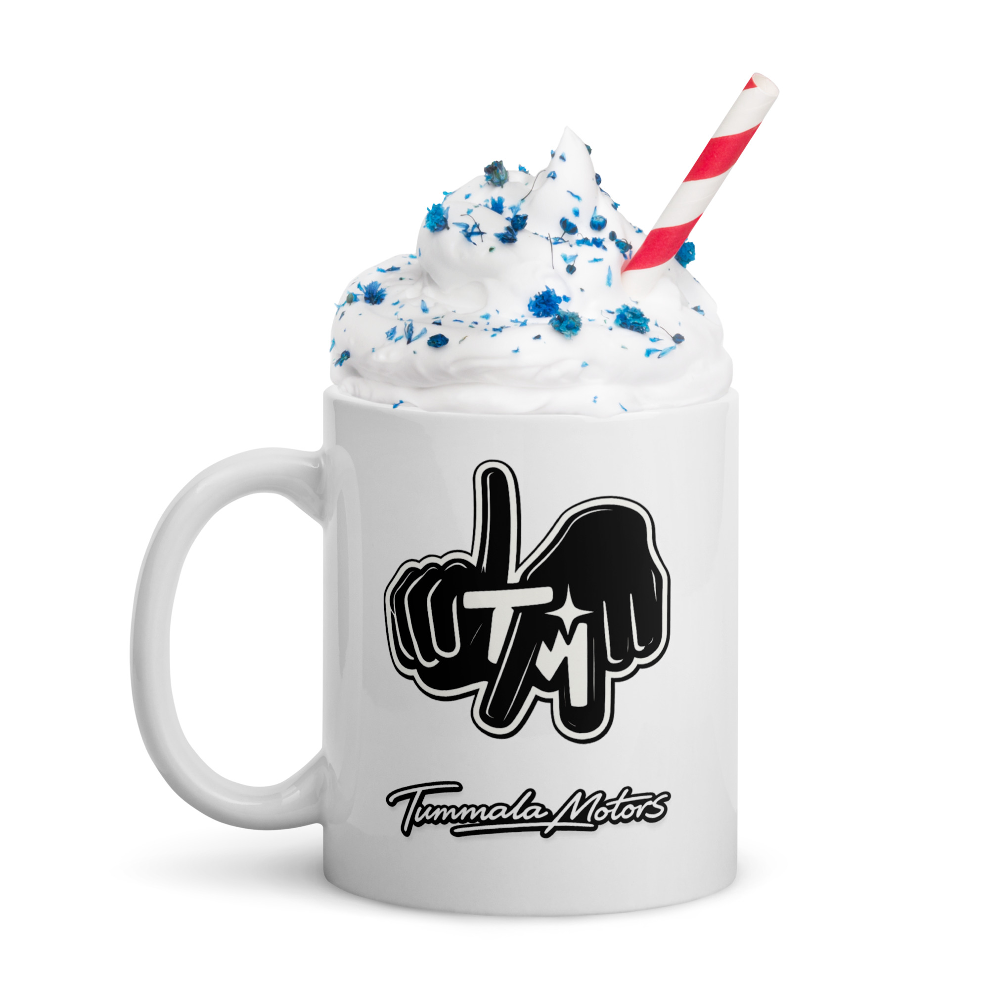 Tummala Motors White Glossy Ceramic Mug - Image 9