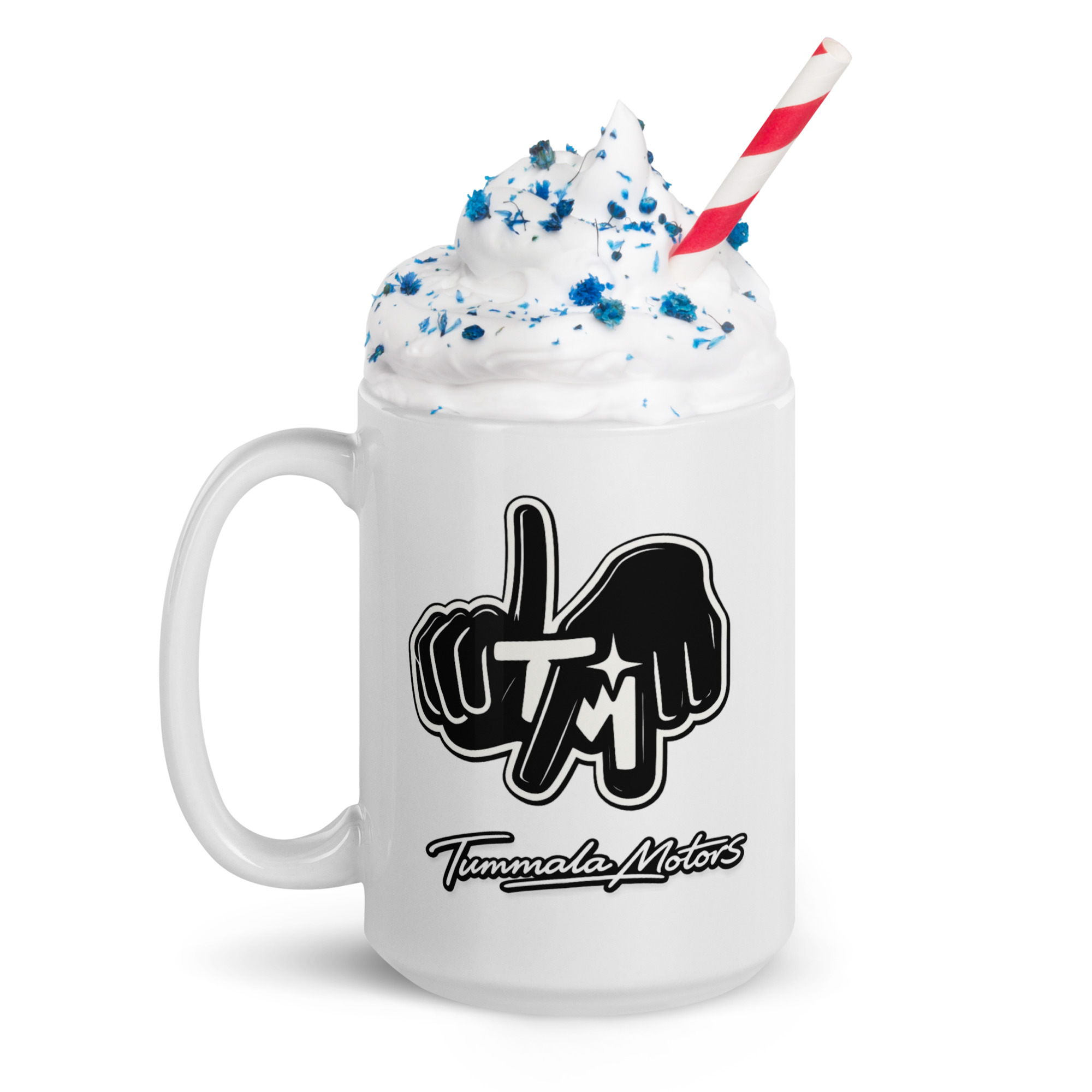 Tummala Motors White Glossy Ceramic Mug - Image 10