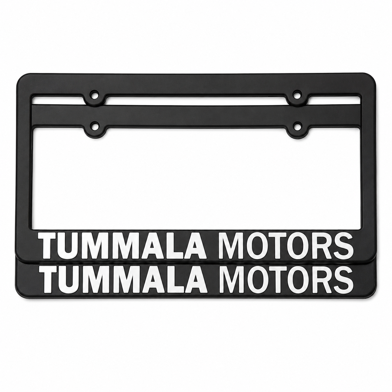 TM License Plate Frame Set - Image 2