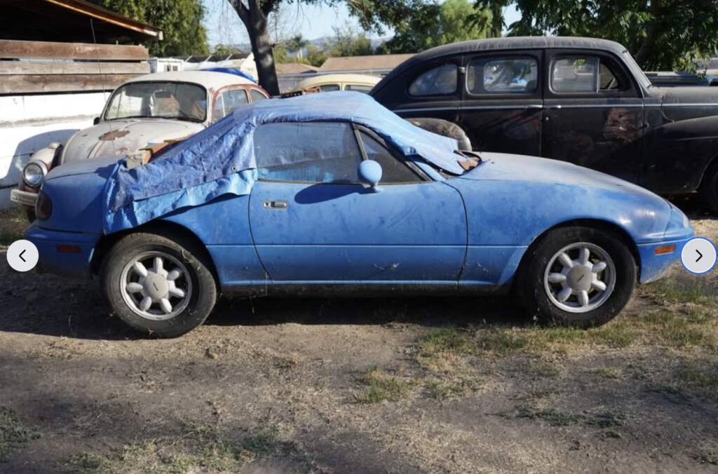 1990 MAZDA MIATA with Original Paint and Stock