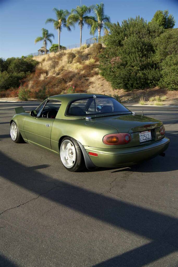 1994 MAZDA MIATA with Color-matched Removable Hardtop