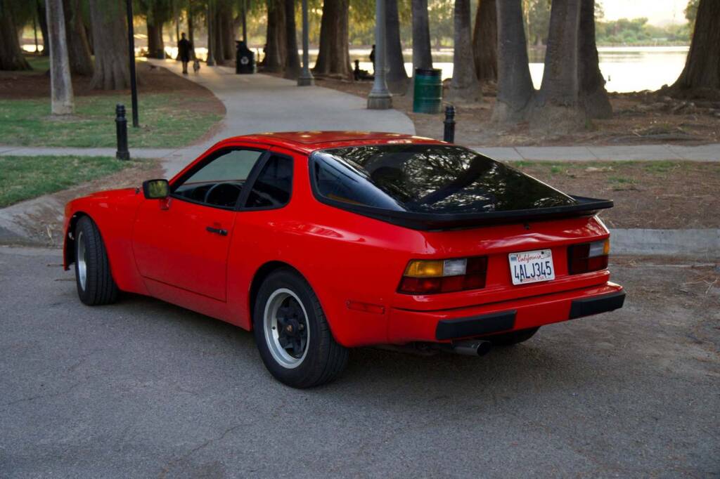 1984 PORSCHE 944 RED WITH 5 SPEED MANUAL + $1000