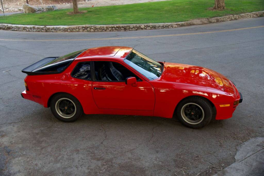 1984 PORSCHE 944 RED WITH 5 SPEED MANUAL + $1000