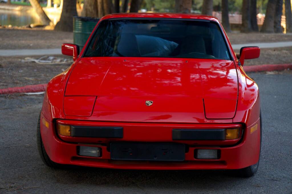 1984 PORSCHE 944 RED WITH 5 SPEED MANUAL + $1000