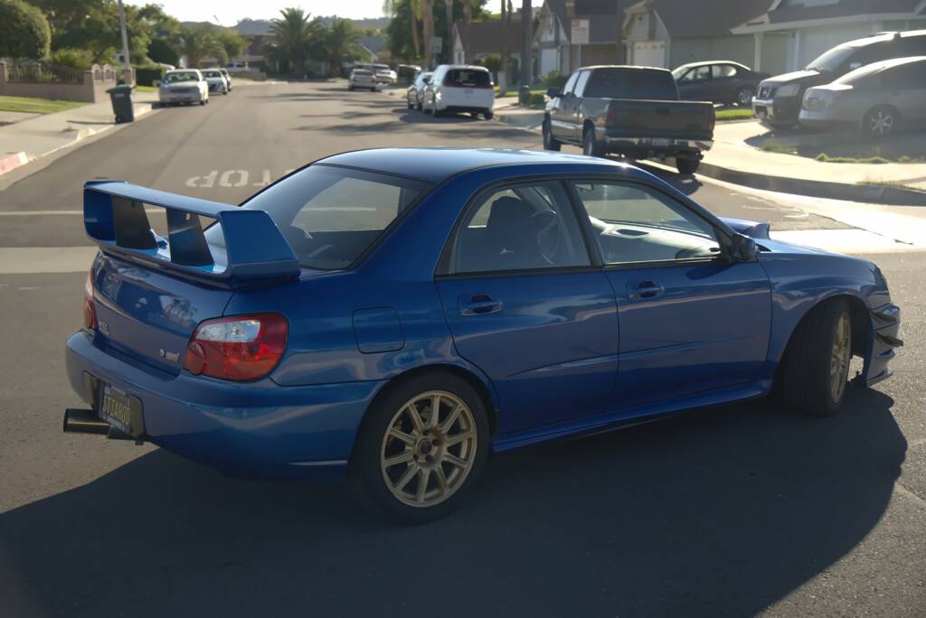 2004 SUBARU WRX STI MANUAL TRANSMISSION + $1000