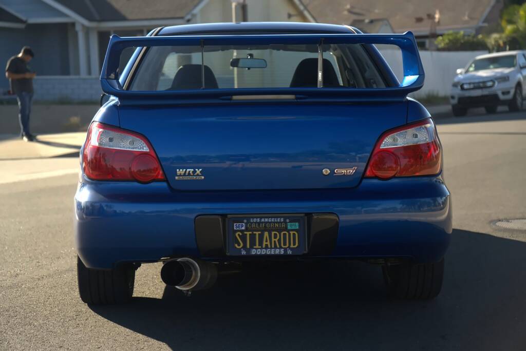 2004 SUBARU WRX STI MANUAL TRANSMISSION + $1000