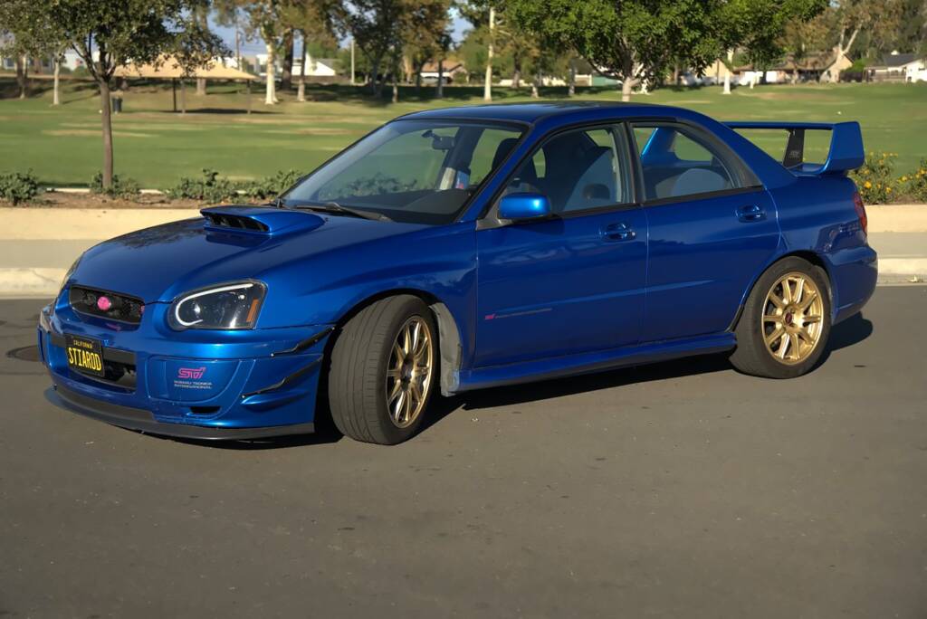 2004 SUBARU WRX STI MANUAL TRANSMISSION + $1000