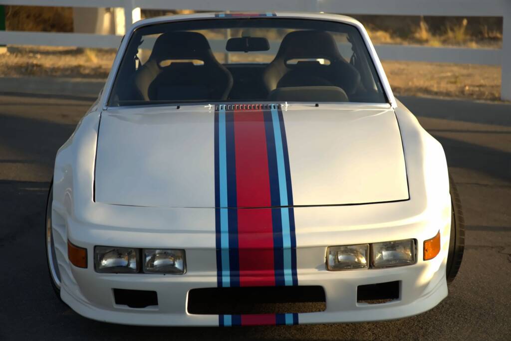 WHITE 1973 PORSCHE 914 “CHALON” SLANT NOSE — MARTINI LIVERY, 5-SPEED, 4-WHEEL DISCS ⚪🔥