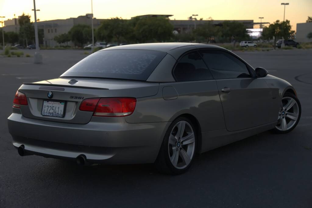 Win this 2007 BMW 335i CONVERTIBLE TWIN-TURBO + $1000