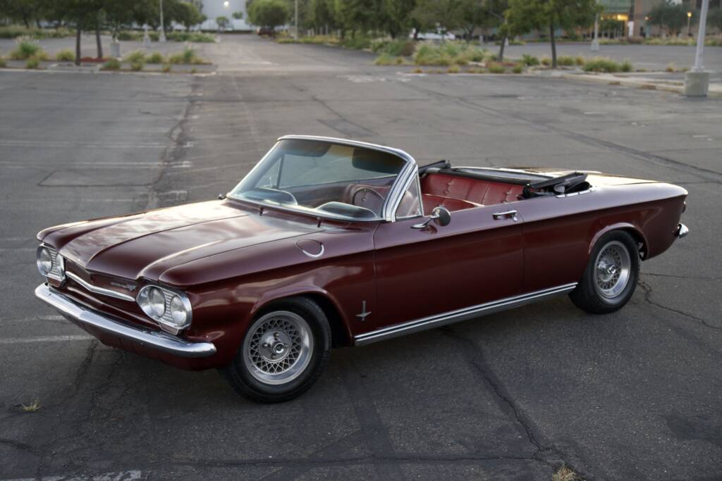 CLASSIC 1963 CHEVROLET CORVAIR CONVERTIBLE — AIR-COOLED, REAR-ENGINE, GARAGE KEPT + $1000 🔥
